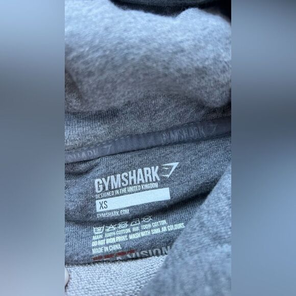 Gymshark Gray Hoodie XS - Picture 6 of 6